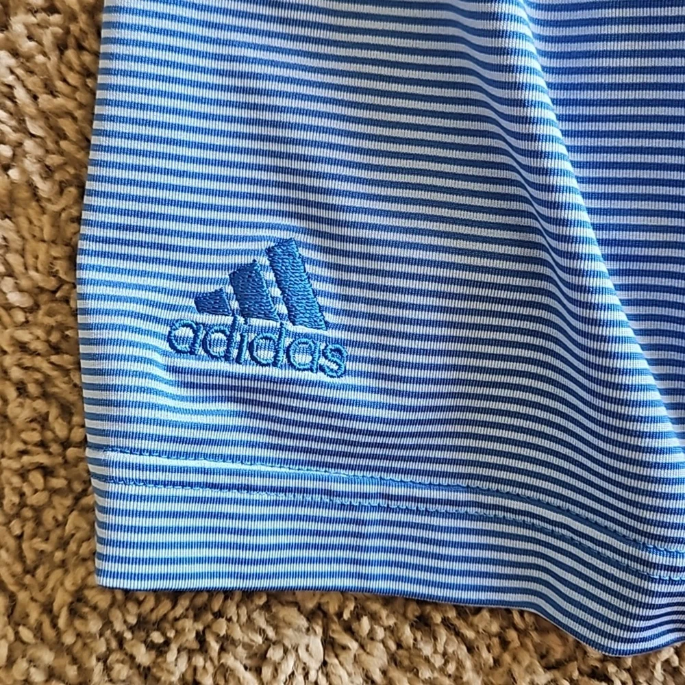 Adidas Climalite golf polo, blue, size XL